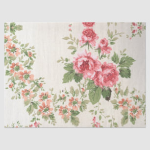 Vintage Retro-Viktorianische Rose Mittelalter Must Seidenpapier