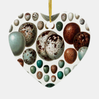 Vintage retro Vogeleier-Muster Keramikornament