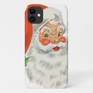 Vintage Retro Weihnachtsmann Case-Mate iPhone Hülle