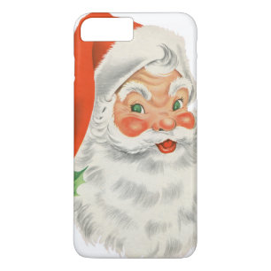 Vintage Retro Weihnachtsmann Case-Mate iPhone Hülle