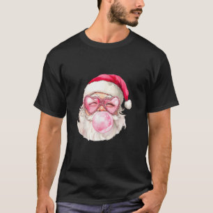 Vintage Retro Weihnachtsmann Weihnachten Bubble Gu T-Shirt