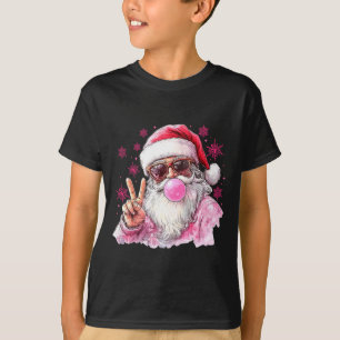 Vintage Retro Weihnachtsmann Weihnachten Bubble Gu T-Shirt