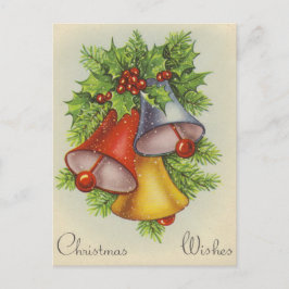 Vintage Retro Weihnachtspostkarte Feiertagspostkarte