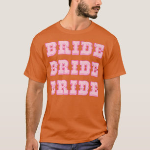 Vintage Retro Western Braut Rodeo Cowgirl Junggese T-Shirt