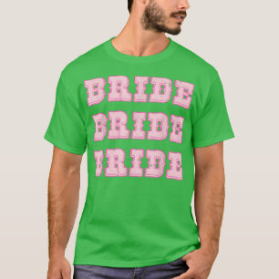 Vintage Retro Western Braut Rodeo Cowgirl Junggese T-Shirt