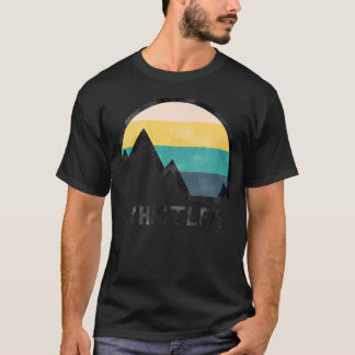 Vintage Retro Whistler Kanada T-Shirt