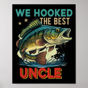 Vintage Retro Wir haben den besten Onkel zum Vater Poster