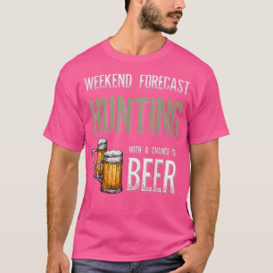 Vintage Retro-Wochenendjagd mit Chan T-Shirt