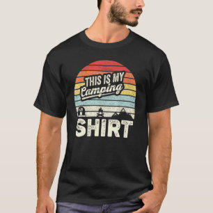Vintage Retro Wohnwagen Das ist mein Camping T-Shirt