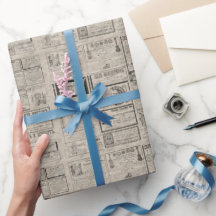 Vintage Retro-Zeitungen