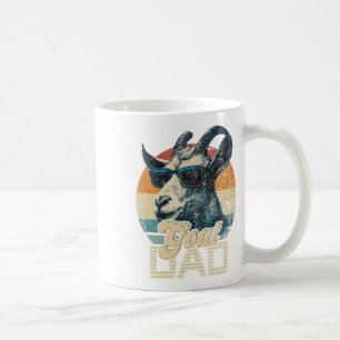 Vintage Retro Ziege Papa Beste Ziegenpapa Lustiger Kaffeetasse
