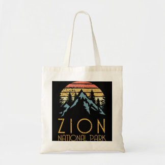 Vintage Retro Zion Nationalpark Utah t Tragetasche