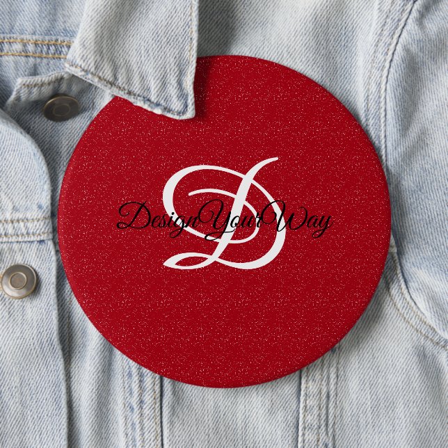 Vintage Retrogramm Button (Beispiel)