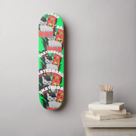 Vintage Retrokatze Skateboard