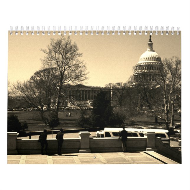 Vintage Retrostädte der USA Kalender (Titelbild)