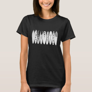 Vintage Retrostil für weiße Surfbretter T-Shirt