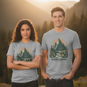 Vintage Ridge Trek Old-School Explorer Tri-Blend Shirt