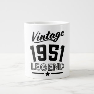 Vintage-Riesenkaffeetasse aus den 1950er Jahren Jumbo-Tasse