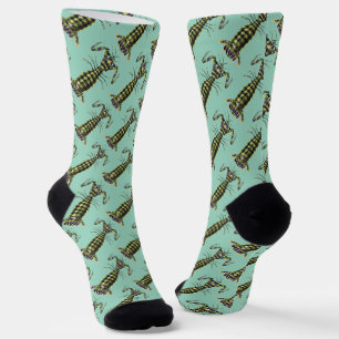 Vintage-Riesenkrebsegler Meereskunst-Druck Socken