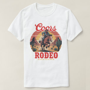 Vintage-Rindsattel-Koors-Cowboys-Western-Count T-Shirt