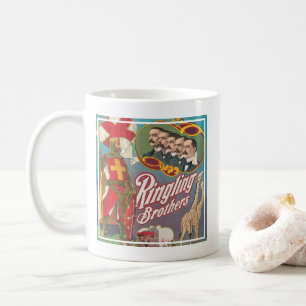 Vintage-Ringling-Brüder-Zirkusposter Kaffeetasse