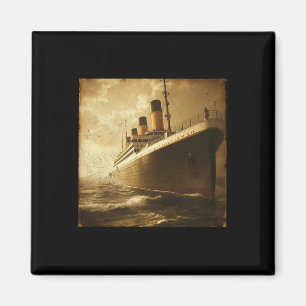 Vintage RMS Titanic Kreuzfahrtschiff setzt Segel M Magnet