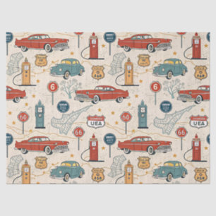 Vintage-Road-Trip-Muster (2) Seidenpapier
