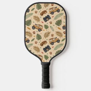 Vintage Road Trip Muster (3) Pickleball Schläger