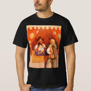 Vintage Robin Hood trifft Maid Marian von NC Wyeth T-Shirt
