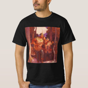 Vintage Robin Hood und seine fröhlichen Männer von T-Shirt