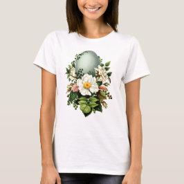 Vintage Robine Ei und Rose T-Shirt