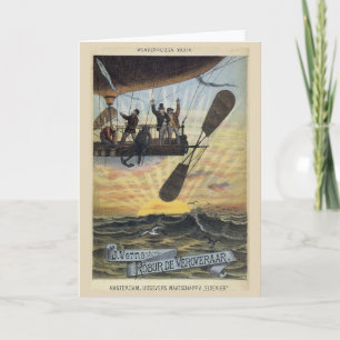 Vintage - Robur der Eroberer (Jules Verne), Karte
