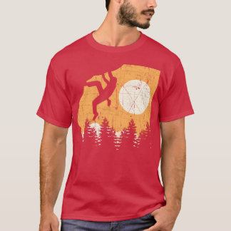 Vintage Rock Climbing Adrenalin-Junkie-Geschenk Ju T-Shirt