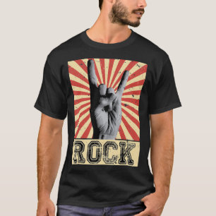 Vintage Rock Konzert Band Poster abgenutzt T-Shirt