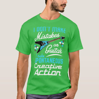 Vintage RocknRoll Gitarrenaktion 1 T-Shirt