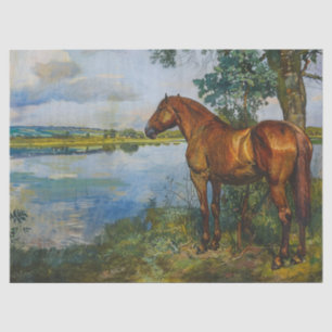 Vintage Roh- und Flussmalerei Seidenpapier