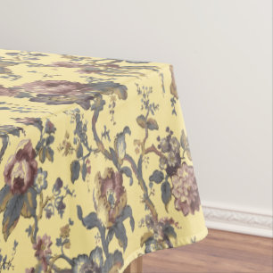 Vintage-Rokokowiederbelebung-Chinoiserie-Muster Tischdecke