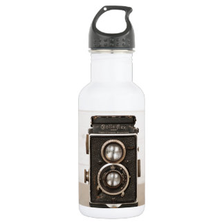 Vintage Rolleiflex Doppellinsekamera Trinkflasche