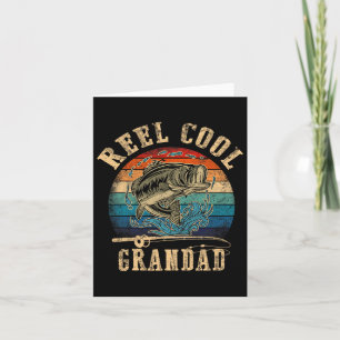 Vintage Rollen Cool Großfische Fischen Shirt Fauna Karte