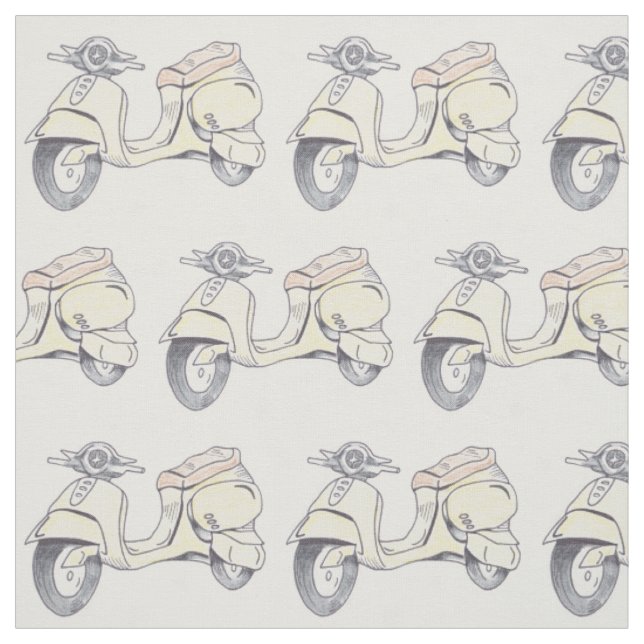 Vintage-Roller Stoff (Muster)