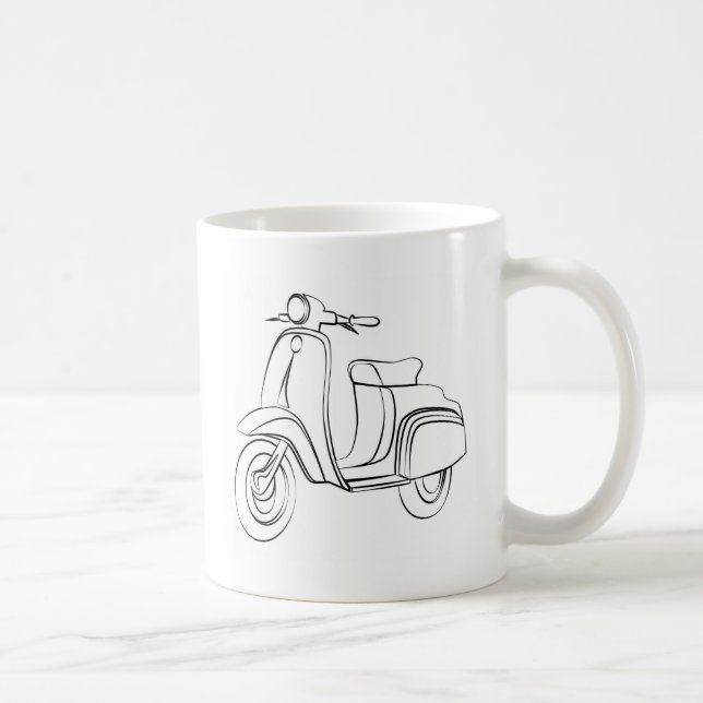 Vintage Roller Tasse (Rechts)
