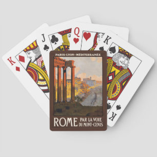 Vintage Rom Italien Spielkarten