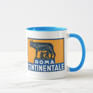 Vintage Roma Continentale Tasse