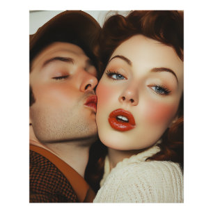Vintage Romantik Fotodruck
