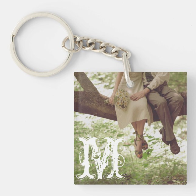 Vintage Romantik Liebe Jugendliche Schlüsselkette Schlüsselanhänger (Vorderseite)