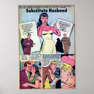Vintage Romantik Poster