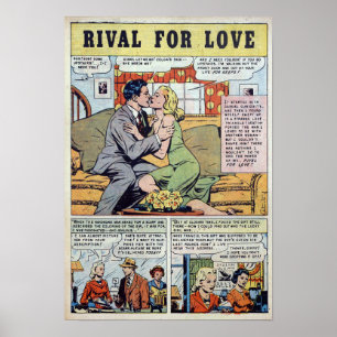 Vintage Romantik Poster