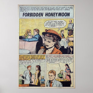 Vintage Romantik Poster