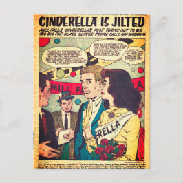 Vintage Romantik Postkarte