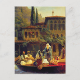 Vintage Romantik Türkei Kunstkarte Geschenk  Postkarte